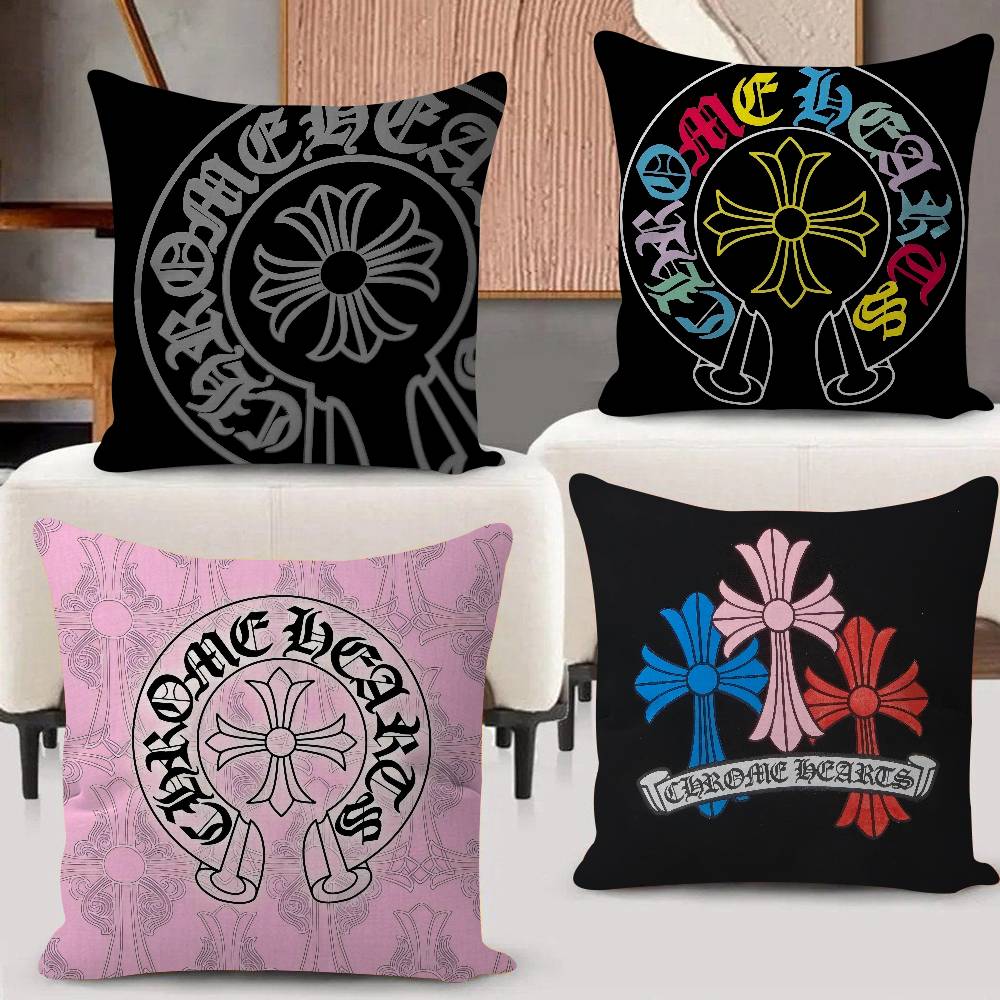 Home.Textiles Cushion - C-Chrome Fashion H-Hearts Luxury Pillow Anime
