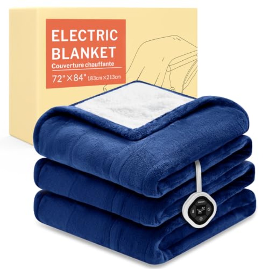Electric Blanket Heated - LuxeHeat Heated Blanket Electric Blanket Full