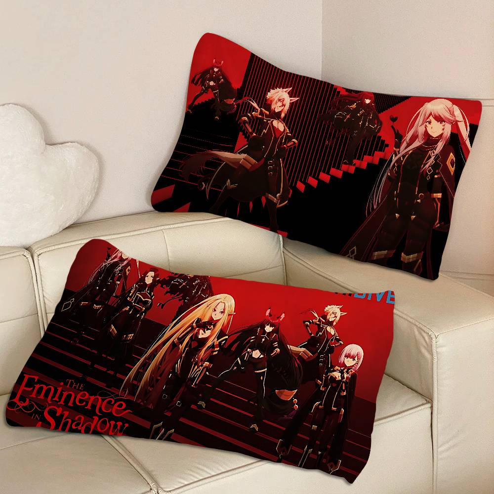 Home Textiles Super Soft - The E-Eminence In Shadow Anime Pillow