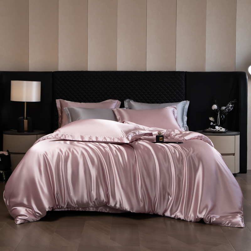 Silk Sheet Set - Natural Mulberry Silk Bedding Set Duvet