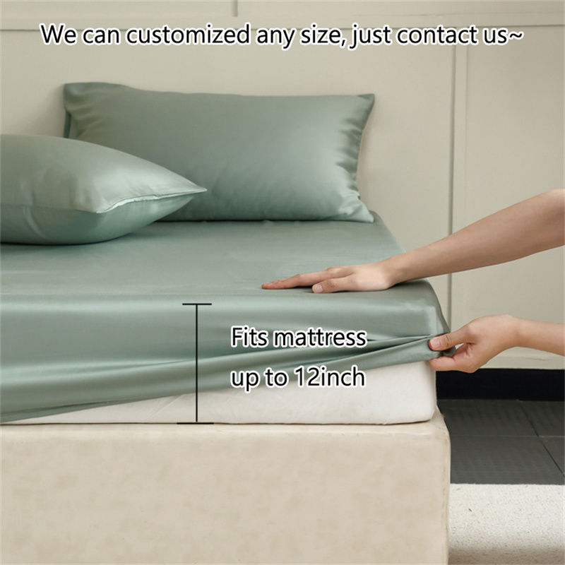 100% Mulberry Silk Fitted Bed  - مراجعة Silk Sheet Set وسعره