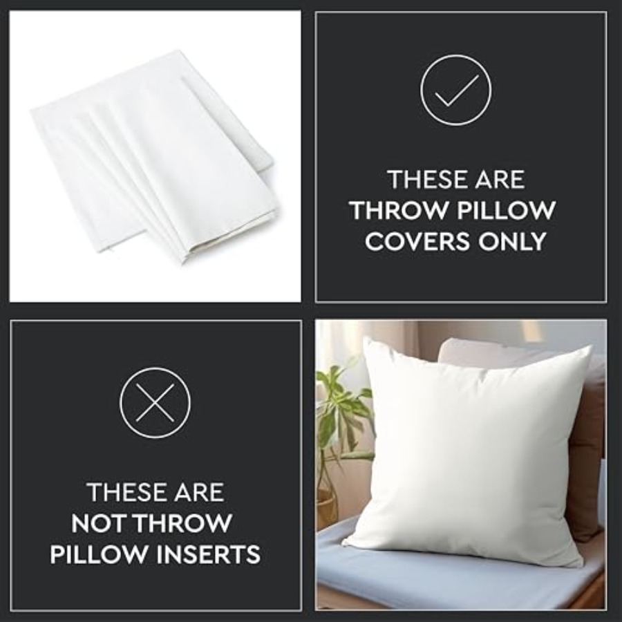 Throw Pillow Covers 18x18 in S - مراجعة Pillow Insert 18X18 وسعره