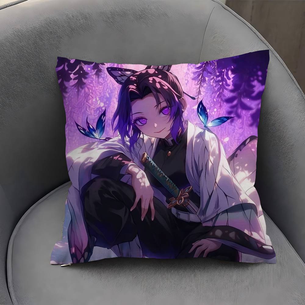 Anime D-Demon Slayer-es Maple  - مراجعة Home.Textiles Cushion وسعره