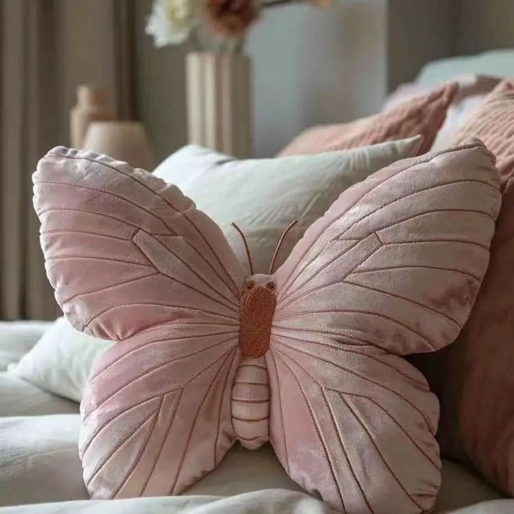 New Cute Butterfly Pillow Fash - مراجعة Home.Textiles Cushion وسعره