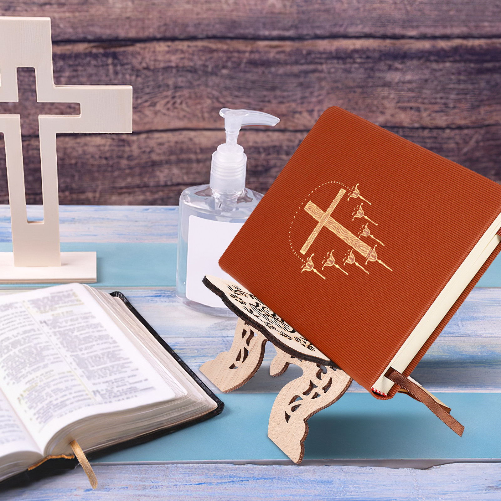 Elegant Wooden Reading Stand B - مراجعة Home Quran وسعره