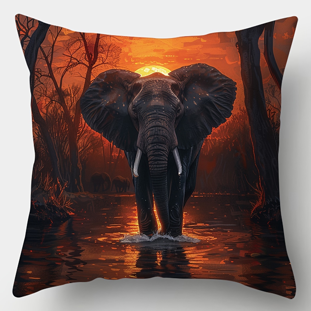 Pillow Covers Set of 4 African - مراجعة Pillow Insert 18X18 وسعره