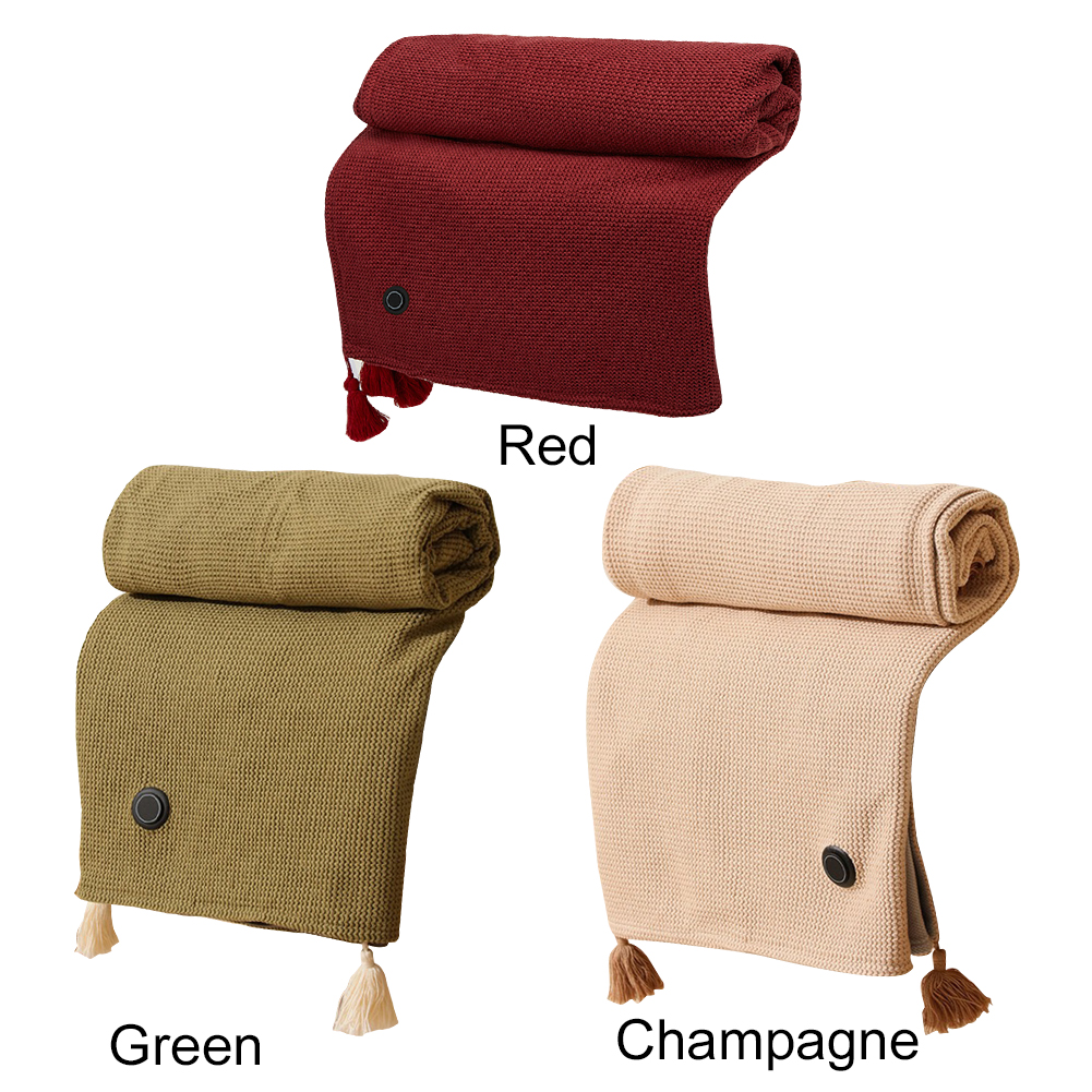 Wearable USB Electric Heated B - مراجعة Electric Blanket Heated وسعره
