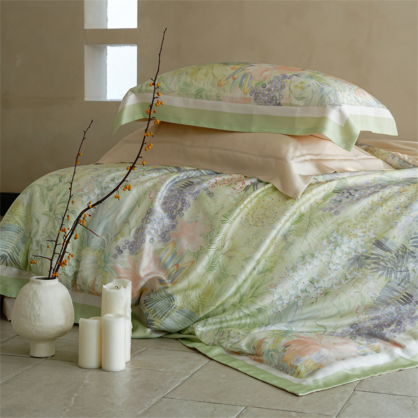 Luxury 100% Mulberry Silk Bedd - مراجعة Silk Sheet Set وسعره