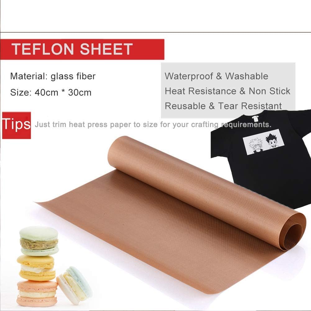 Te-flon Sheet for Heat Press,  - مراجعة Electric Blanket Heated وسعره