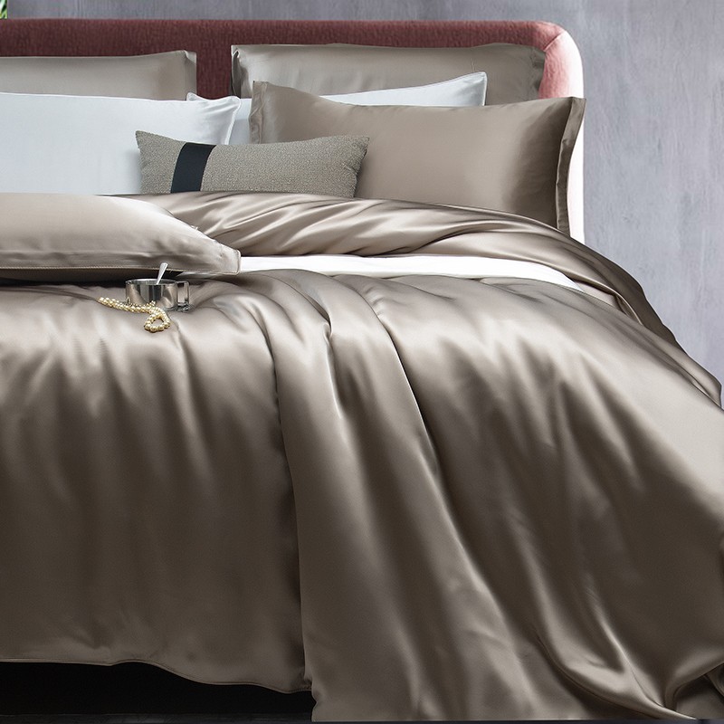 100% Mulberry Silk Duvet Cover - مراجعة Silk Sheet Set وسعره