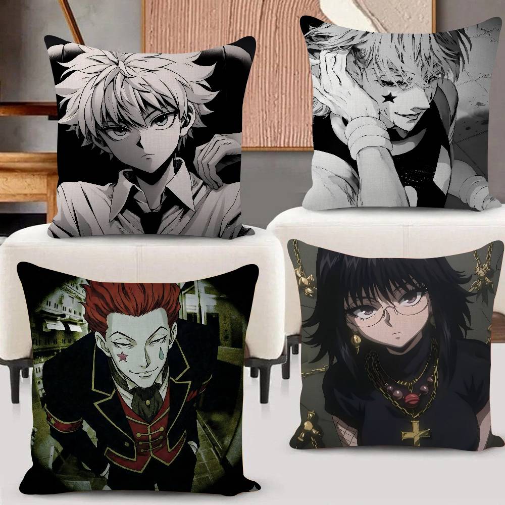 Anime H-hunter X Hunter Pillow - مراجعة Home.Textiles Cushion وسعره
