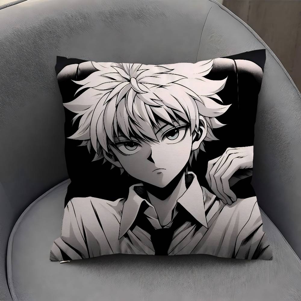 Anime H-hunter X Hunter Pillow - مراجعة Home.Textiles Cushion وسعره