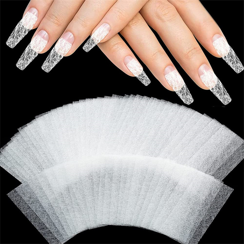 10-50pcs Nail Extension Silk F - مراجعة Silk Sheet Set وسعره