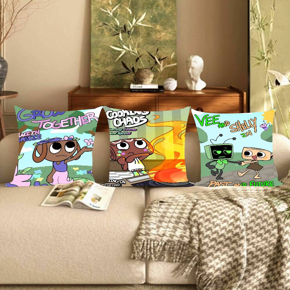 Game D-Dandys World Pillowcase - مراجعة Home Textiles Super Soft وسعره