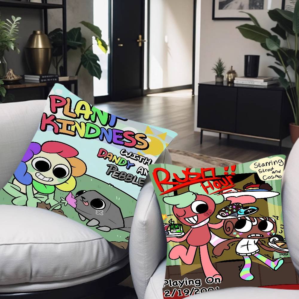 Game D-Dandys World Pillowcase - مراجعة Home Textiles Super Soft وسعره