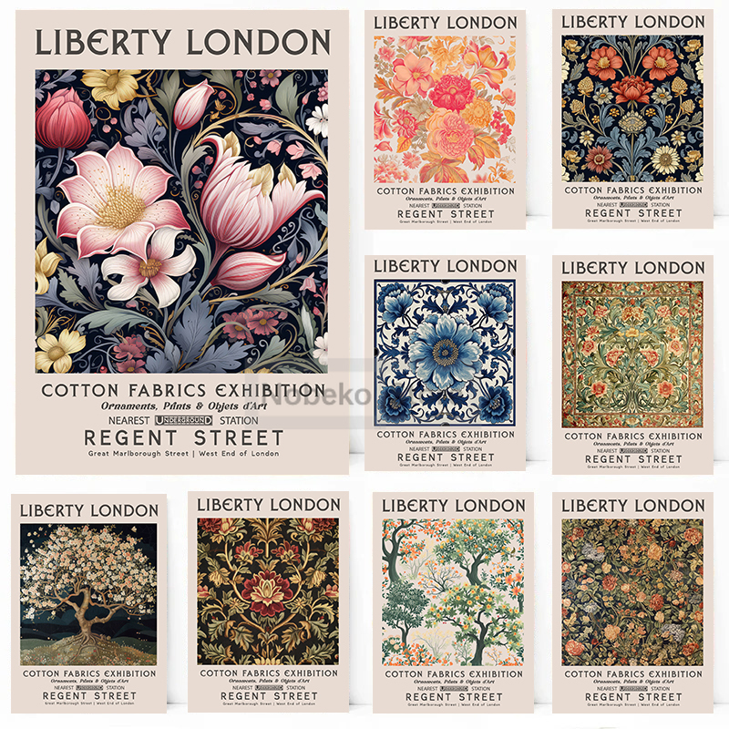 William Morris Exhibition Post - مراجعة Home Textiles Room Spray وسعره