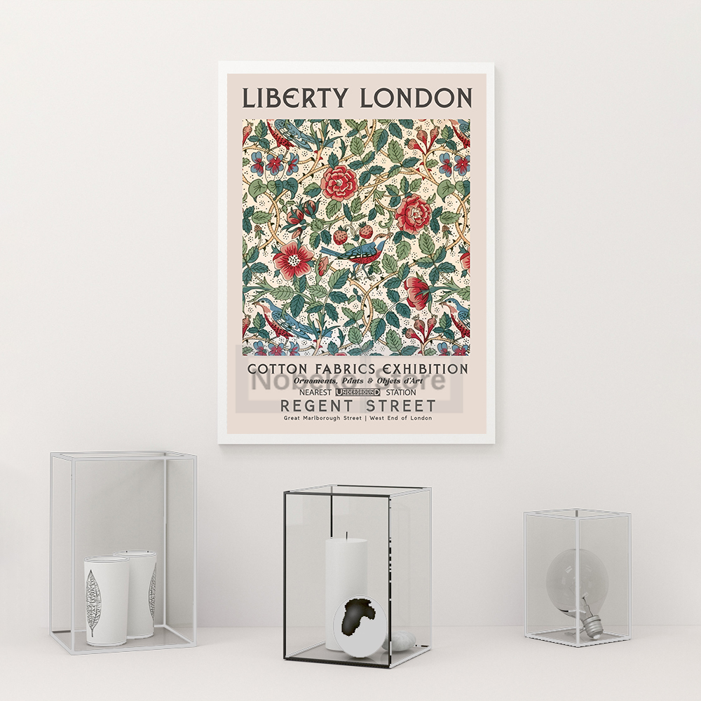 William Morris Exhibition Post - مراجعة Home Textiles Room Spray وسعره