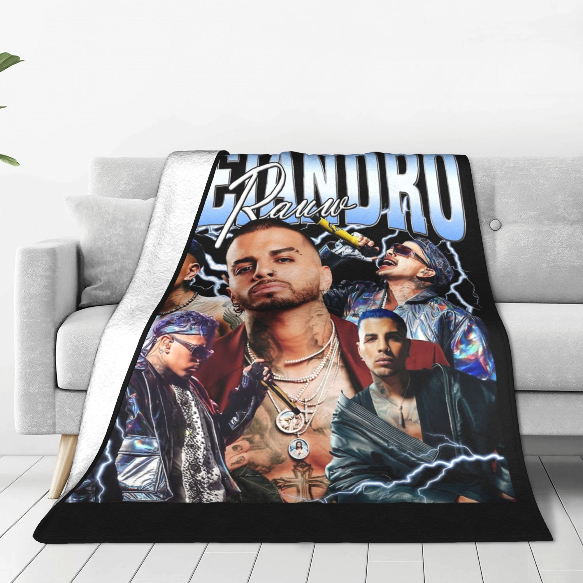 Rauw Alejandro Blankets Coral  - مراجعة Home Textiles Super Soft وسعره