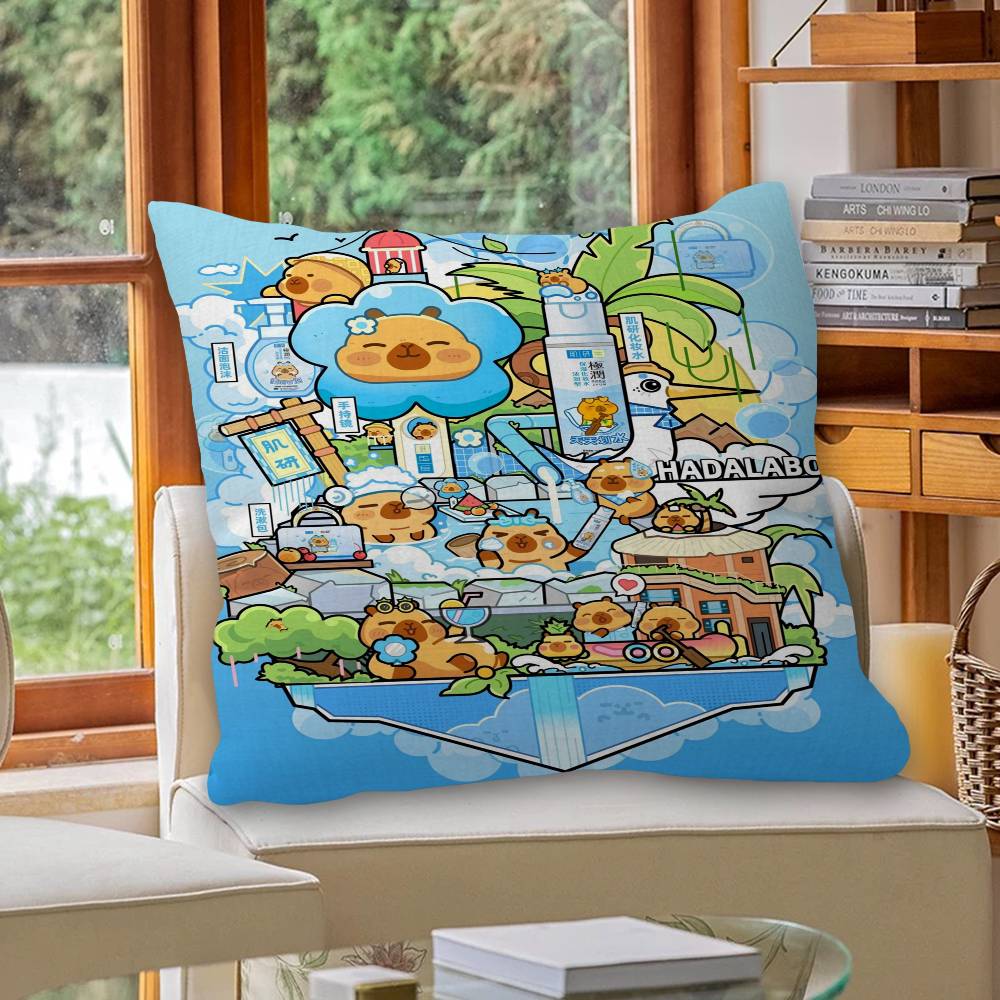 Cute Capybara Pillowcases Home - مراجعة Home Textiles Super Soft وسعره
