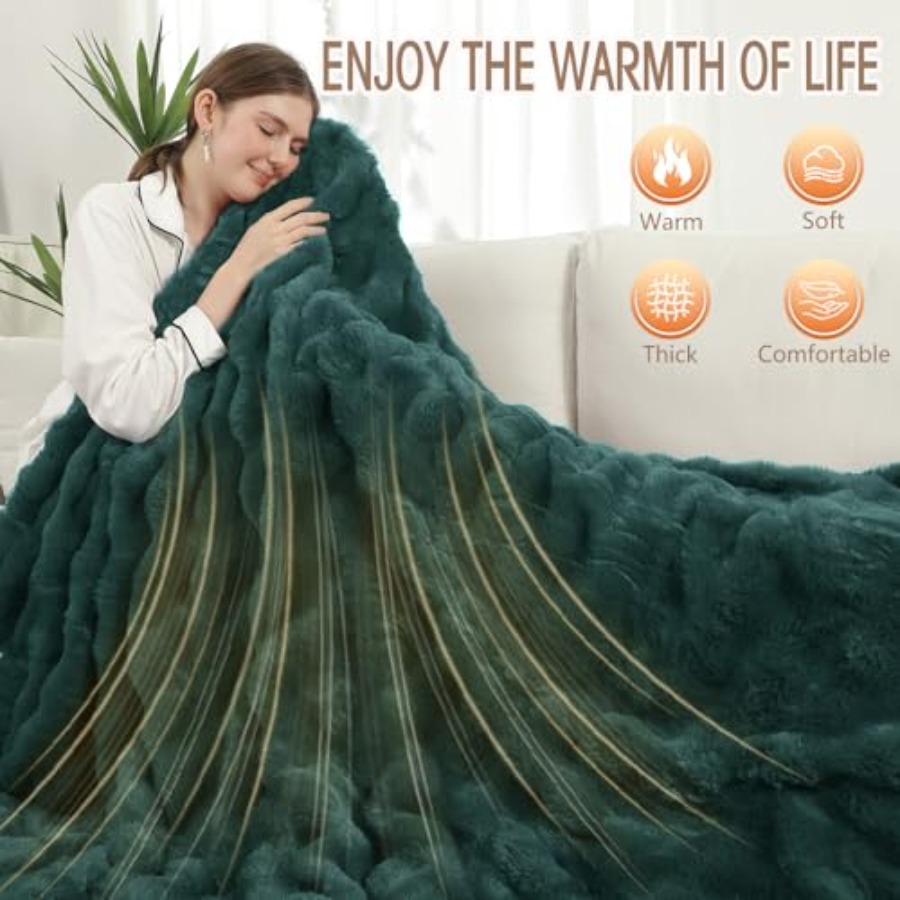 Electric Blanket Twin SizeLuxu - مراجعة Electric Blanket Heated وسعره