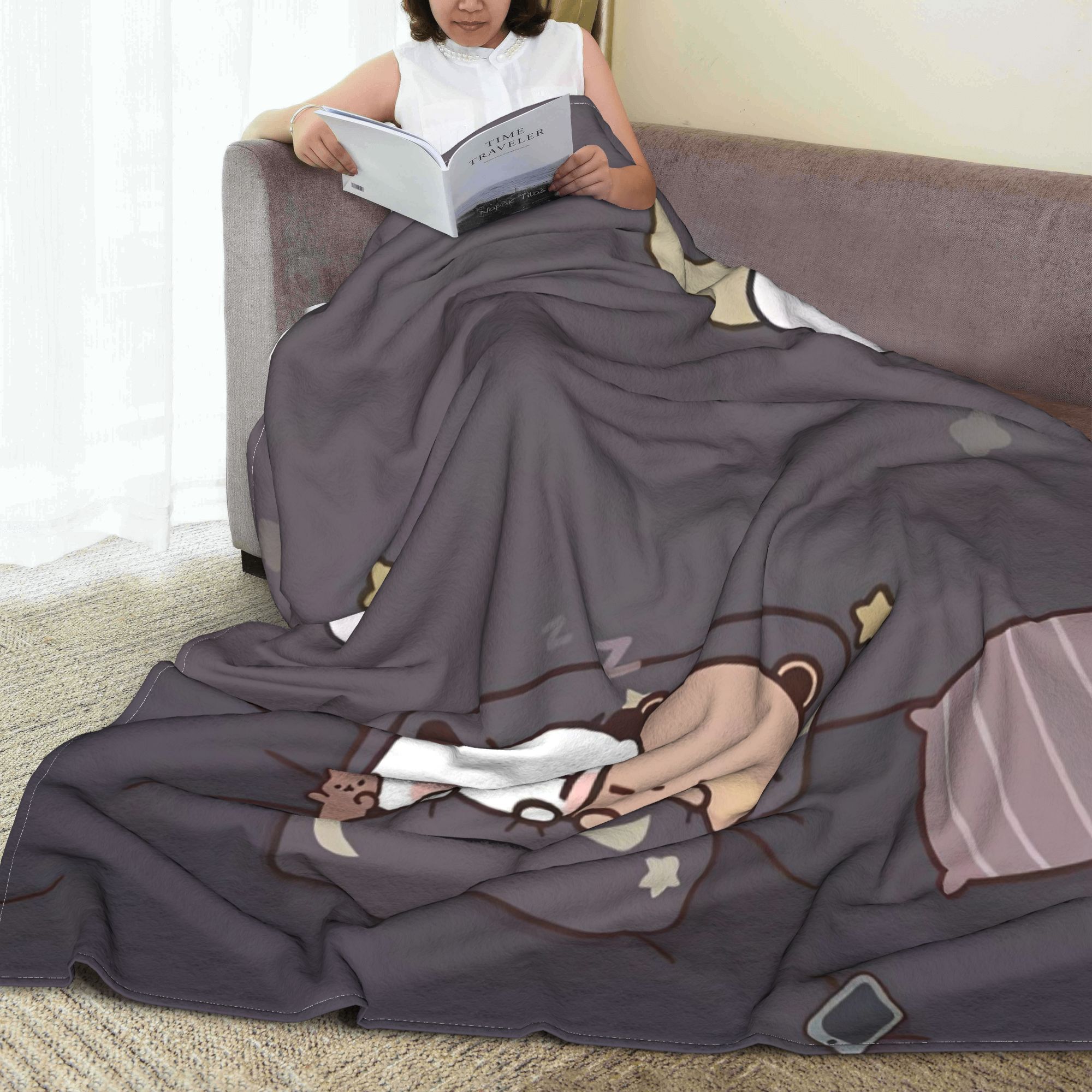 Bear Cartoon Cute Bubu Dudu Bl - مراجعة Home Textiles Super Soft وسعره