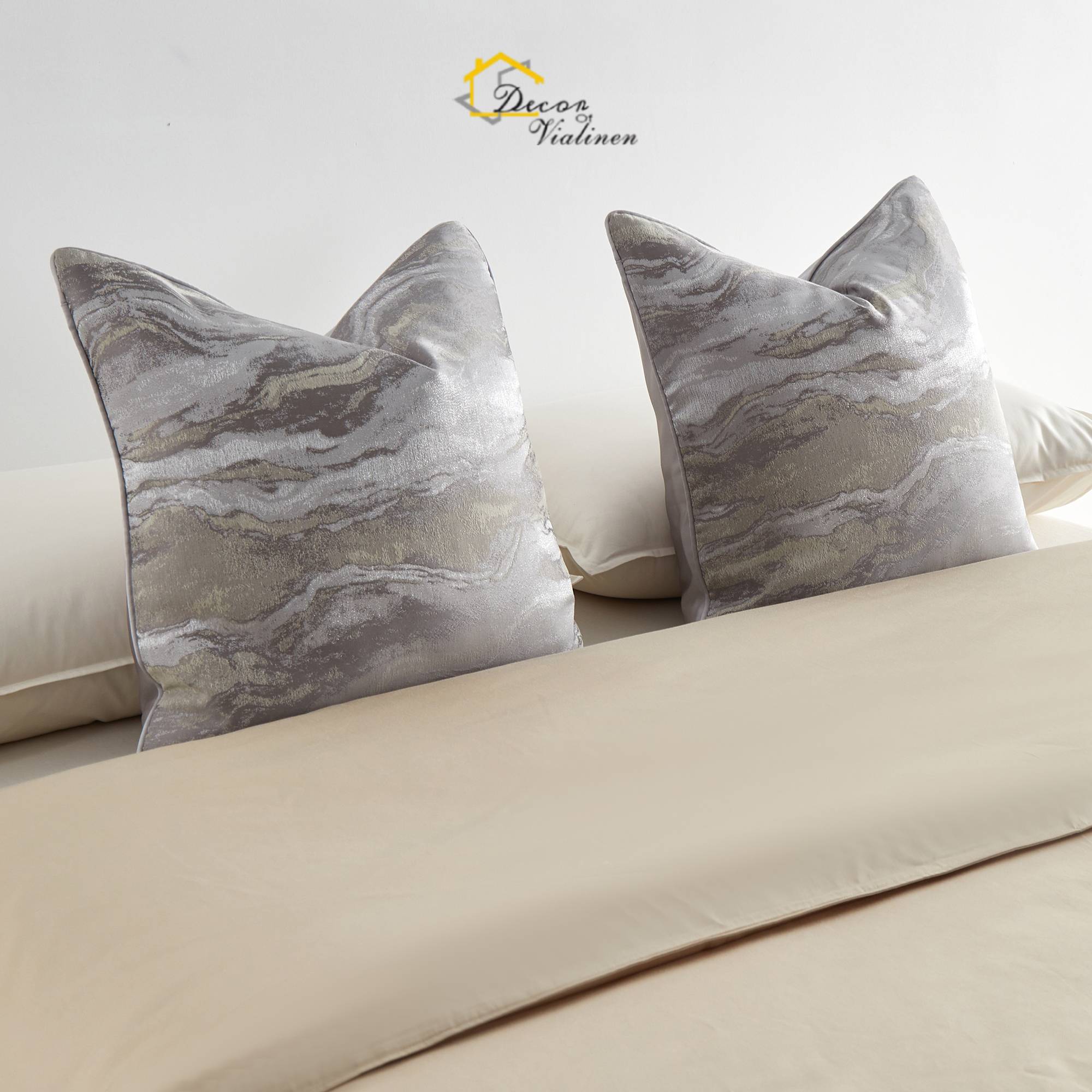 1pc Luxury Beige Abstract Pill - مراجعة Pillow Insert 18X18 وسعره