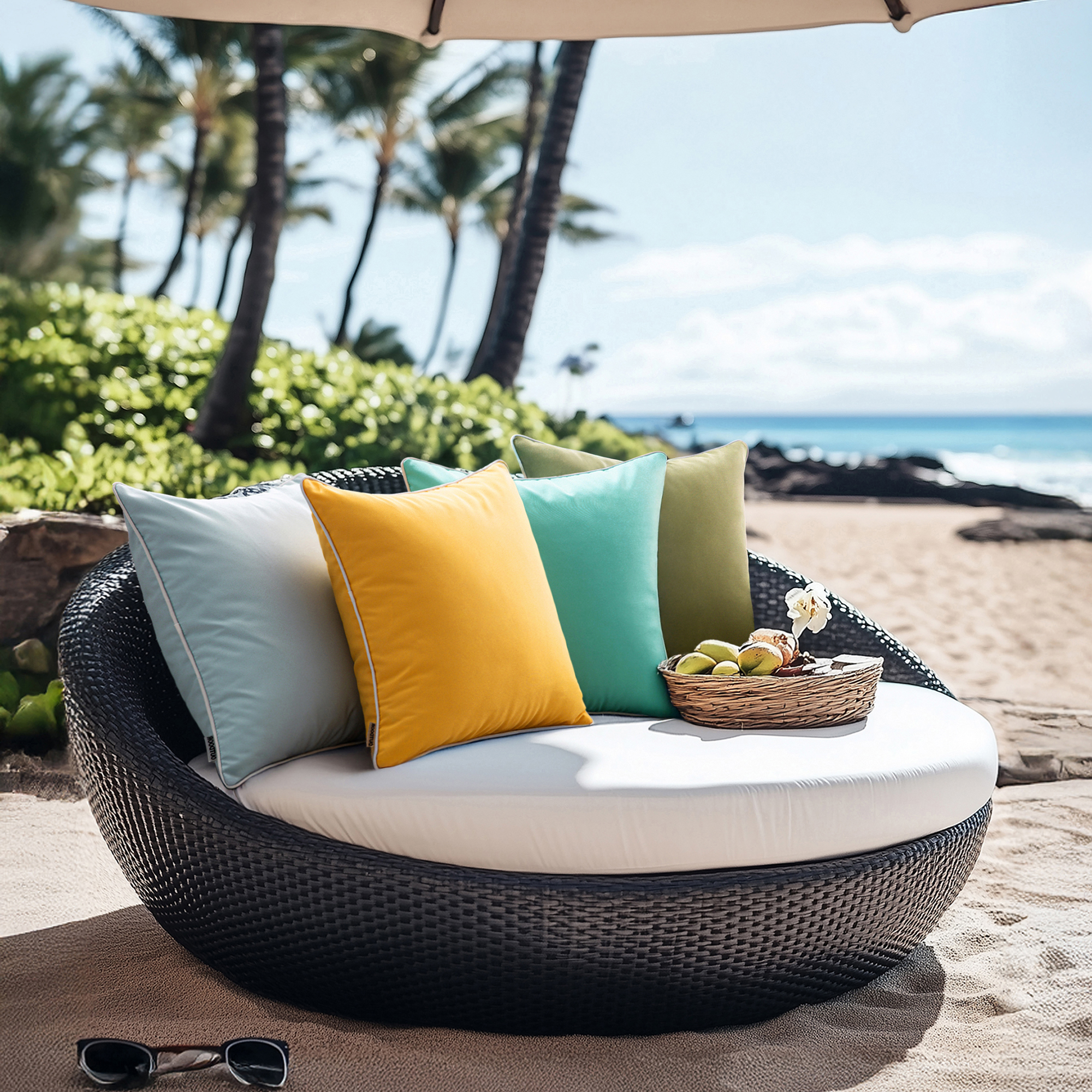 Set of 2 Outdoor Waterproof Pi - مراجعة Pillow Insert 18X18 وسعره