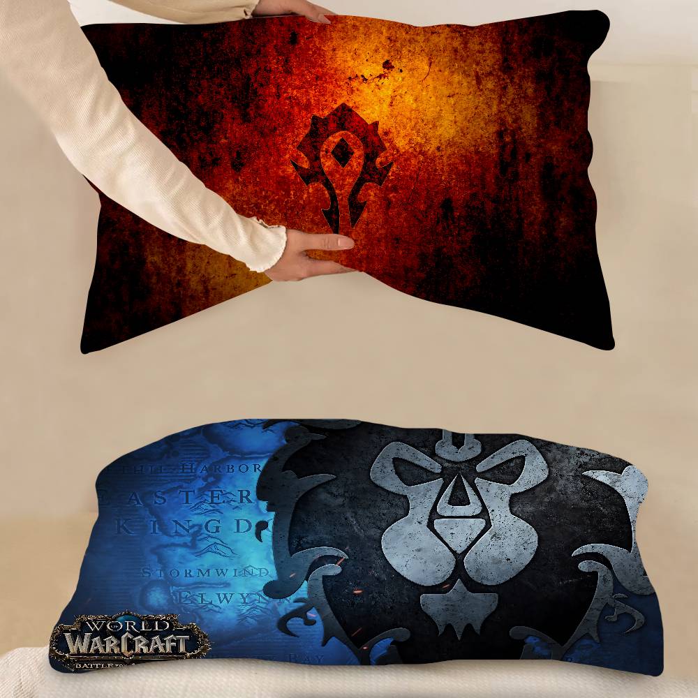 Gamer World Of Warcraft Pillow - مراجعة Home Textiles Super Soft وسعره