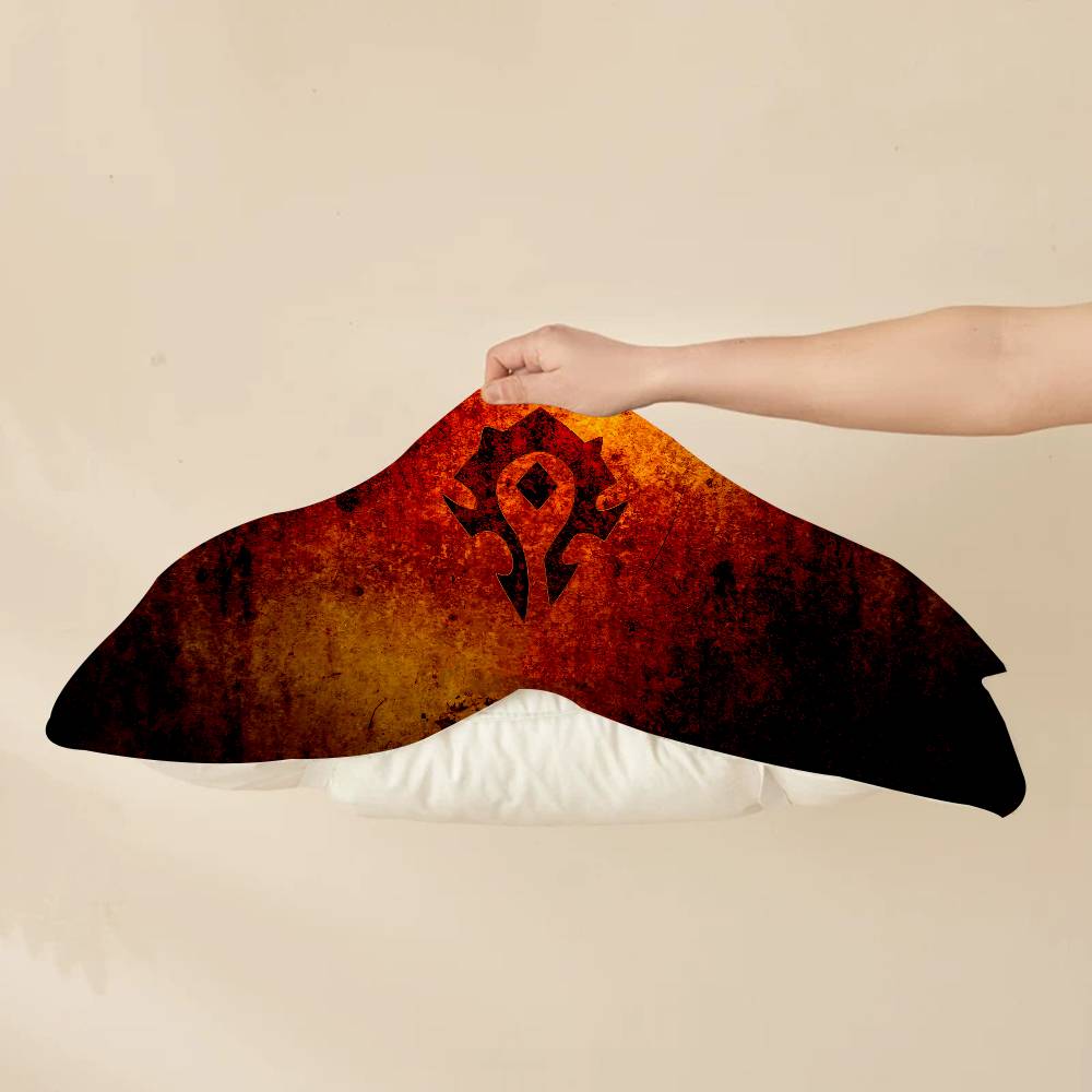 Gamer World Of Warcraft Pillow - مراجعة Home Textiles Super Soft وسعره