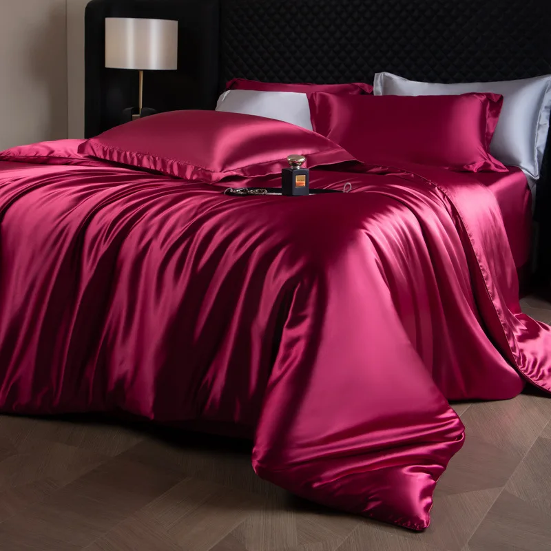 Natural Mulberry Silk Bedding  - مراجعة Silk Sheet Set وسعره